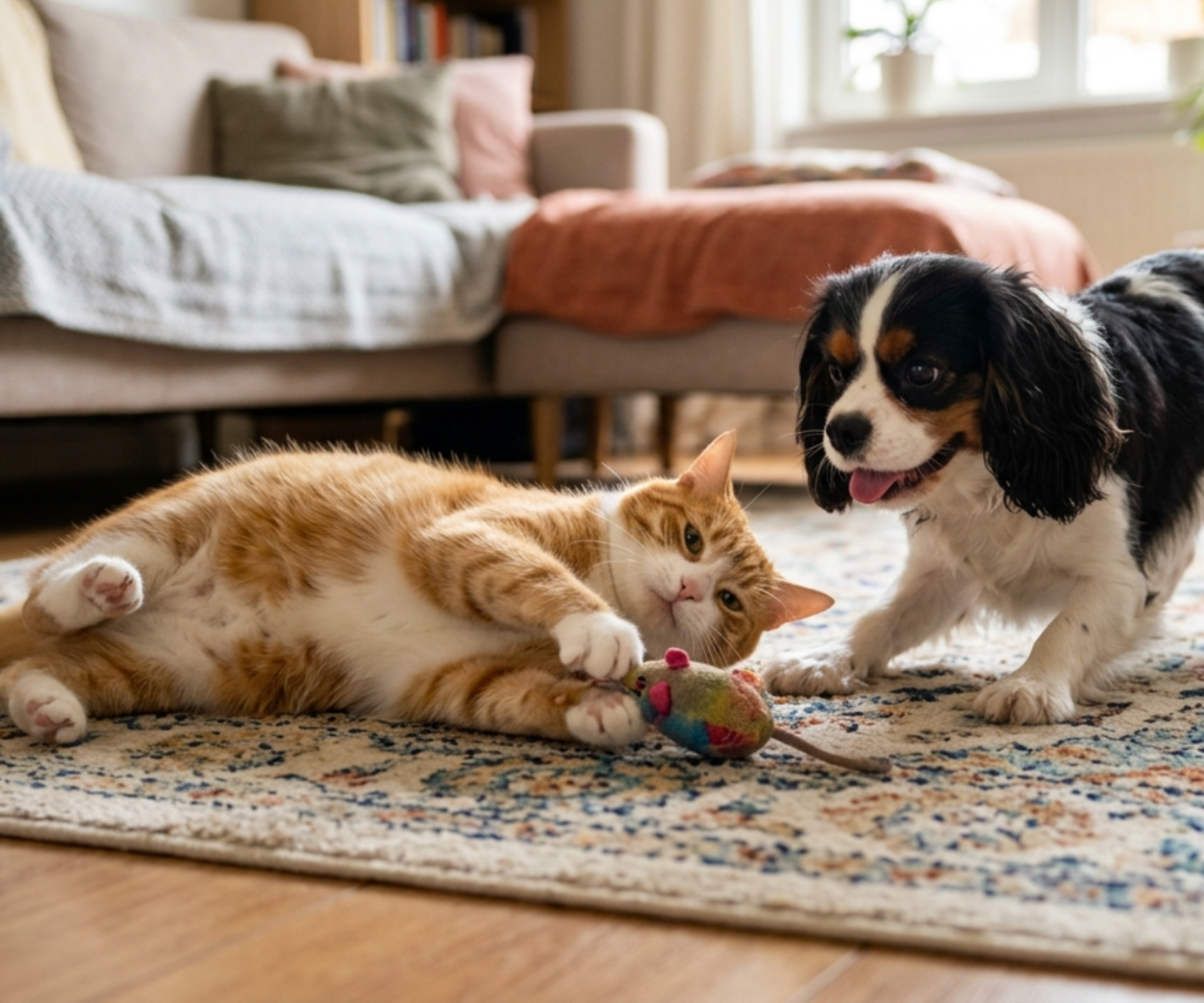 Pet stains on carpet